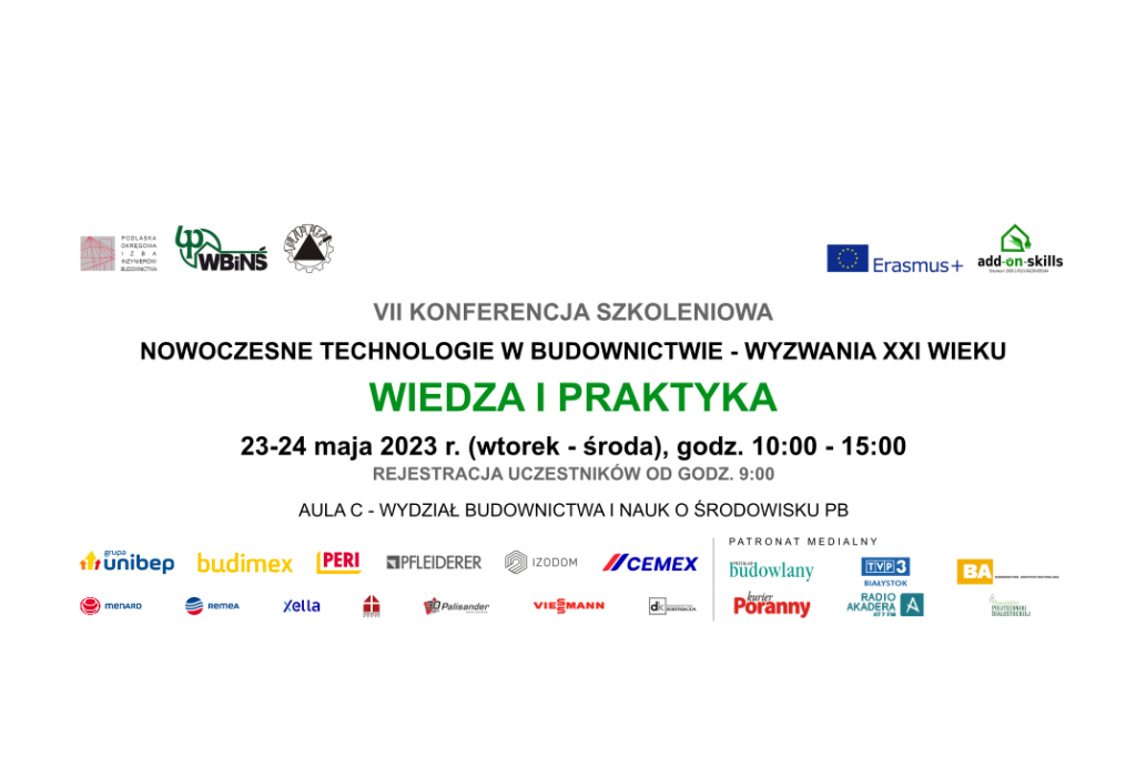 VII Konferencja Szkoleniowa Nowoczesne Technologie W Budownictwie ...