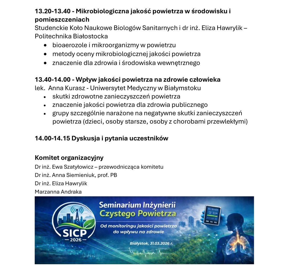 Harmonogram Seminarium - cd