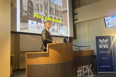7. edycja studenckich warsztatów drogowych Latającego Uniwersytetu Drogowego. JM Rektor prof. dr hab. inż. Andrzej Szarata