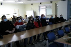 20211118-11 Studenci wysłuchali wykładu Wicedyrektora Marcina Bezy z LBG Kostrzyca
