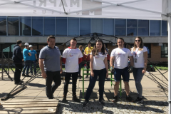 Studenci Koła Naukowego "Konstruktor" na WBiIŚ zdobyli złoto i srebro na międzynarodowym konkursie mostów stalowych BRICO 2019 w Estonii, 13-17 maja 2019 r.