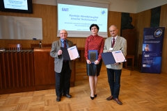 Certyfikat KAUT i EUR-ACE® Label dla kierunku budownictwo. Siedziba KAUT w Krakowie 21.04.2023 r.