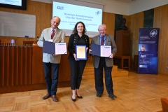 Certyfikat KAUT i EUR-ACE® Label dla kierunku budownictwo. Siedziba KAUT w Krakowie 21.04.2023 r.