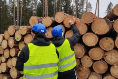 20240129 Zajęcia terenowe studentów leśnictwa PB