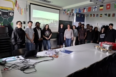 Spotkanie ze studentami UCB i Panią Danielą Haubrich z International Office & International Students Organisation Trier University of Applied Sciences (fot. archiwum prywatne)