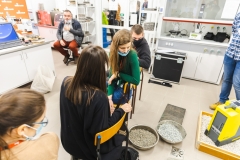 Latający Uniwersytet Drogowy 2021 na Politechnice Białostockiej. Fot. Gabriela Kościuk