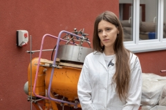 Karolina Puchacz. Koło Naukowe CON-KRECIK. Fot. Piotr Awramiuk/PB