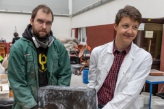 Koło Naukowe CON-KRECIK, prace w laboratorium. Fot. Piotr Awramiuk/PB