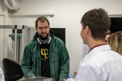 Koło Naukowe CON-KRECIK, prace w laboratorium. Fot. Piotr Awramiuk/PB