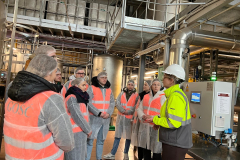 20251126 Studenci Inżynierii Środowiska na wycieczce dydaktycznej w Polmos Białystok