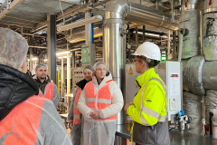 20251126 Studenci Inżynierii Środowiska na wycieczce dydaktycznej w Polmos Białystok