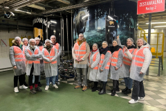 20251126 Studenci Inżynierii Środowiska na wycieczce dydaktycznej w Polmos Białystok