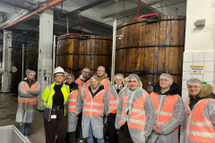 20251126 Studenci Inżynierii Środowiska na wycieczce dydaktycznej w Polmos Białystok