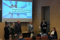 20250512 Sukces studentów na Konferencji „Koła naukowe szkołą twórczego działania”