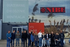 20230428 Wizyta SKN Ciepłownik w firmie NIBE-BIAWAR