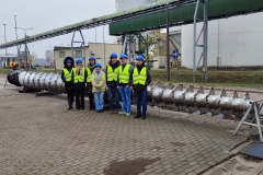 2025-01-21 Wycieczka dydaktyczna studentów IŚ specjalności: Ciepłownictwo do Elektrociepłowni Białystok