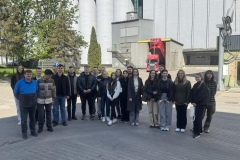 20250519 Wycieczka studentów do Podlaskich Zakładów Zbożowych w Białymstoku