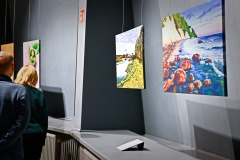 Wystawa prac malarskich Studentek Architektury Krajobrazu