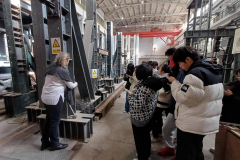 Zajęcia ze studentami kierunku Civil Engineering prowadzone w Tianjin Chengjian University, listopad 2024