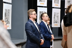 Wystawa prac wykonanych przez studentów I roku architektury krajobrazu