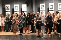 Wystawa prac wykonanych przez studentów I roku architektury krajobrazu